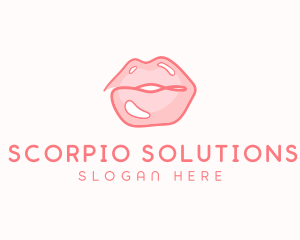 Sexy Lips Makeup  logo design