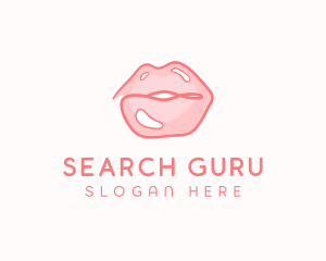 Sexy Lips Makeup  logo design