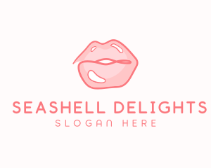 Sexy Lips Makeup  logo design