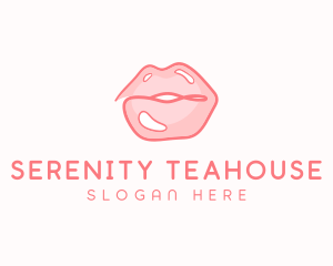 Sexy Lips Makeup  logo design