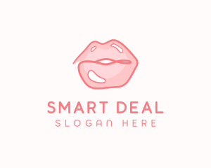 Sexy Lips Makeup  logo design