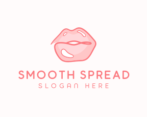 Sexy Lips Makeup  logo design