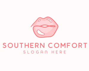 Sexy Lips Makeup  logo design