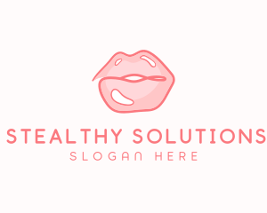 Sexy Lips Makeup  logo design