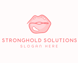 Sexy Lips Makeup  logo design