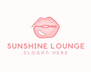 Sexy Lips Makeup  logo design