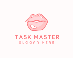 Sexy Lips Makeup  logo design