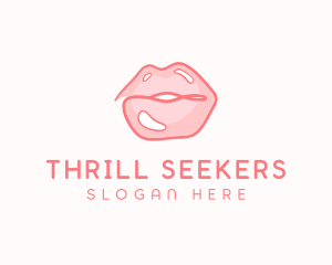 Sexy Lips Makeup  logo design