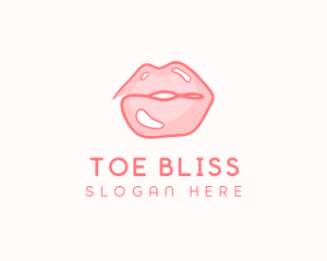 Sexy Lips Makeup  logo design