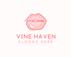 Sexy Lips Makeup  logo design