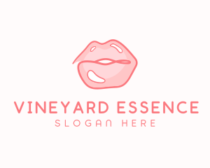 Sexy Lips Makeup  logo design