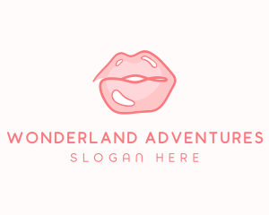 Sexy Lips Makeup  logo design