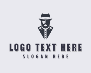 Grooming - Gentleman Tailoring Stylist logo design