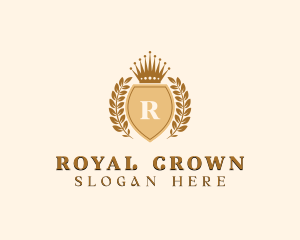 Upscale Crown Fashion logo design