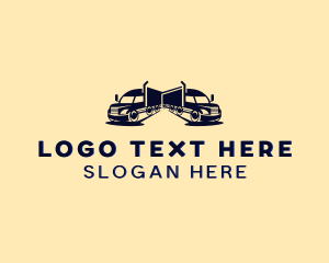 Mover - Trucking Delivery Cargo logo design