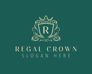 Crown Royalty Hotel logo design