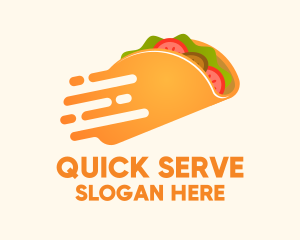 Fast - Fast Mexican Taco logo design