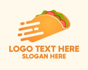 Fast Mexican Taco Logo