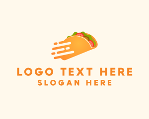 Fast - Fast Mexican Taco logo design