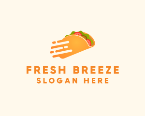 Fast Mexican Taco logo design