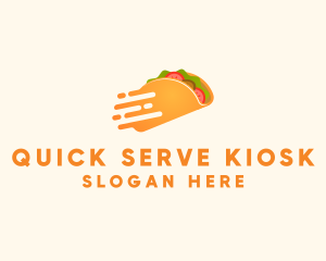 Fast Mexican Taco logo design