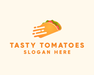 Fast Mexican Taco logo design