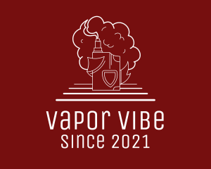 Vape Mod Smoke logo design