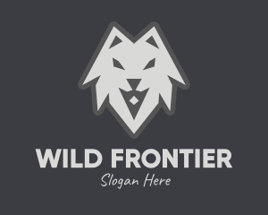 Wild Grey Wolf logo design