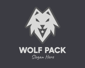 Wild Grey Wolf logo design