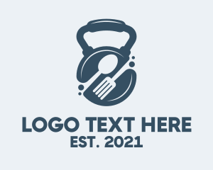 Diet - Kettlebell Fitness Diet logo design