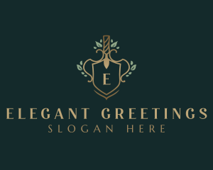 Elegant Trowel Landscaping logo design