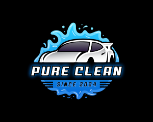 Car Wash Cleaning logo design