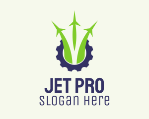 Jet Plane Engineering logo design