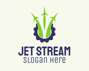 Jet - Jet Plane Engineering logo design