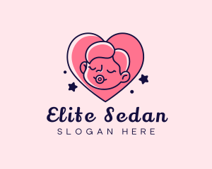 Heart - Baby Heart Parenting logo design