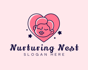 Parenting - Baby Heart Parenting logo design