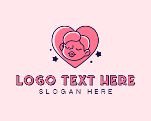 Baby Heart Parenting logo design