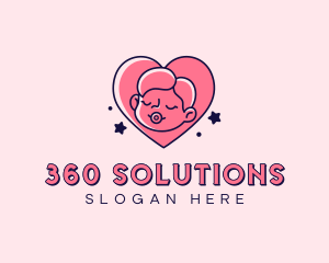 Baby Heart Parenting logo design