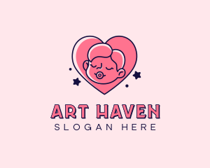 Baby Heart Parenting logo design