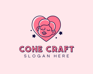 Baby Heart Parenting logo design