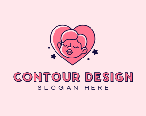 Baby Heart Parenting logo design