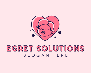 Baby Heart Parenting logo design