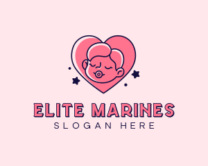 Baby Heart Parenting logo design