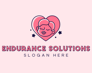 Baby Heart Parenting logo design