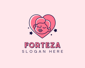 Baby Heart Parenting logo design