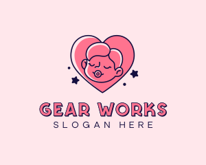 Baby Heart Parenting logo design