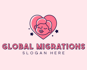 Baby Heart Parenting logo design