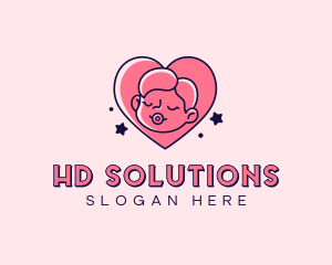 Baby Heart Parenting logo design