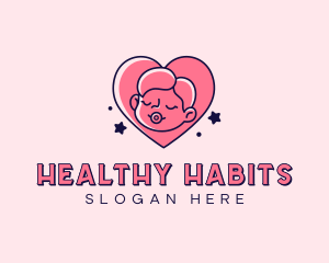 Baby Heart Parenting logo design