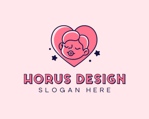 Baby Heart Parenting logo design